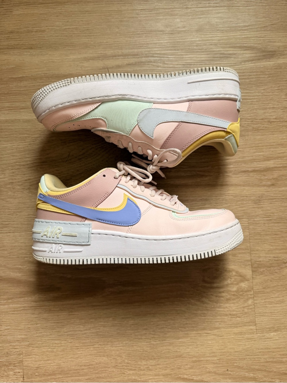 Nike Women’s Air Force 1 Shadow Light Soft Pink - Sz 11